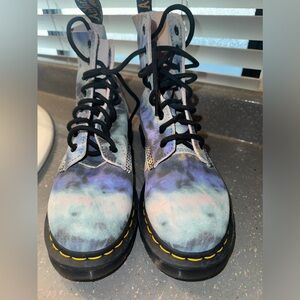 Dr. Martens 1460 Pascal Blue Tie Dye Women’s Size 7